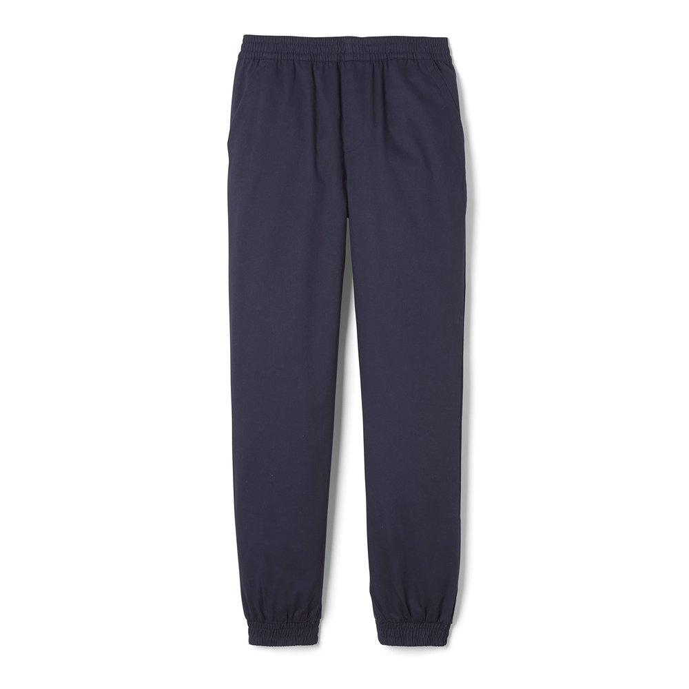 French Toast Big Boys Pull-on Jogger, Navy, 18