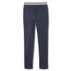 French Toast Girls Pull On Skinny Fit Stretch with Elastic Waist and Pockets, Kids School Uniform Pants, Navy, 16.5 Plus view 2