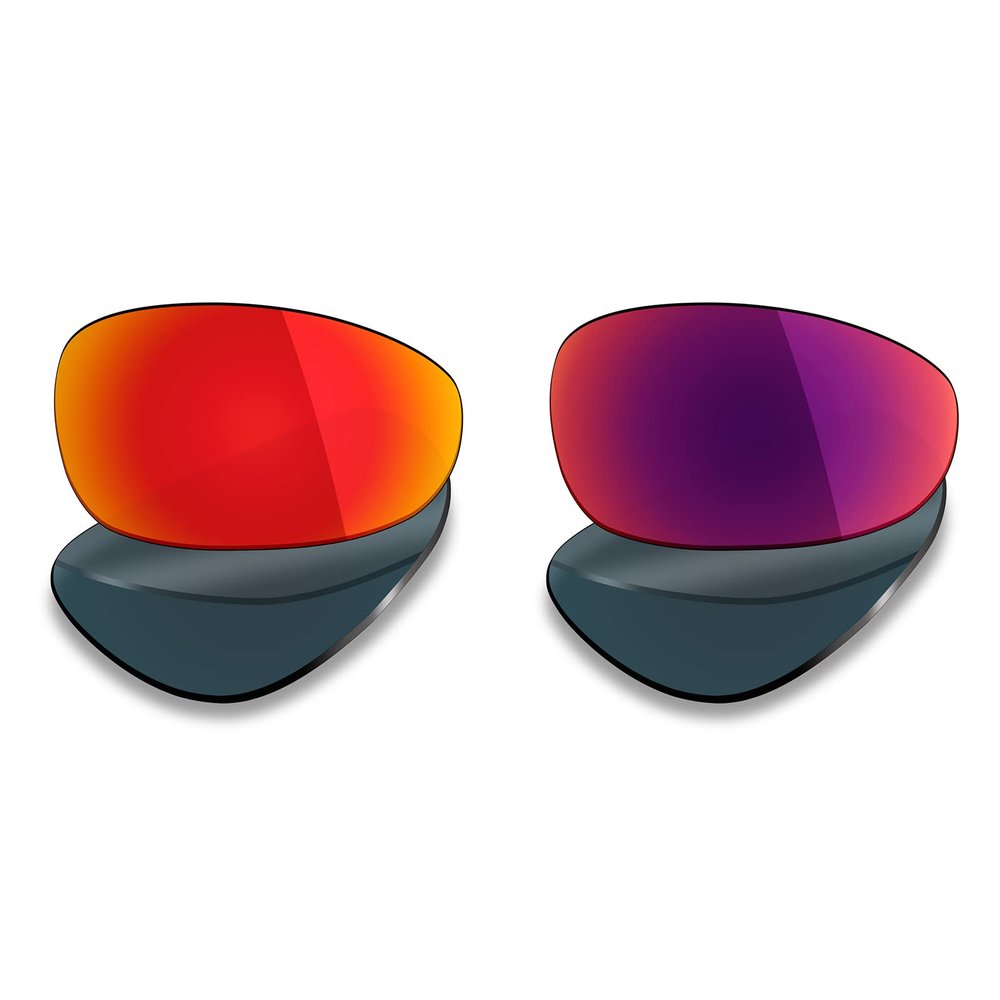 Mryok 2 Pair Polarized Replacement Lenses for Oakley Juliet Sunglass - Options