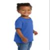 Port & Co Infant Core Cotton Tee-CAR54I-12M-Royal view 2