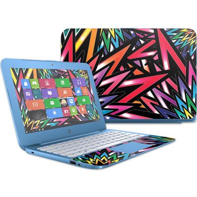 MightySkins Skin Compatible With HP Stream 11" (2017) wrap cover sticker skins Color Bomb