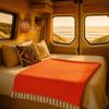 Open Road Goods Handmade Solid Color Yoga Blanket - Thick Mexican Blanket or Throw - Made for Yoga! (Tangerine Blanket) view 2