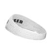 Unisex Headband/Sweatband. Best for Sports, Fitness, Working Out, Yoga. Tapered Design. (White Blessed) view 4
