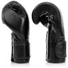 Fairtex BGV14 Muay Thai Boxing Microfibre Gloves for Men, Women, Kids | MMA Gloves, Kickboxing, Gym, Workout | Premium Quality, Light Weight & Shock Absorbent Boxing Gloves- (Solid Black/16oz) view 4