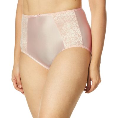 Bali womens Essentials Double Support Briefs, Blushing Pink, Medium US