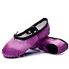 Ballet Shoes for Girls Toddler Purple Split Sole Satin Dance Slippers 3 M US Little Kid view 1