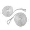 Attwood 11971-7 Double Braided Fender Line, -Inch Thick, 6 Feet Long, With Professionally Spliced Eye, White, Sold in Pairs view 1