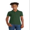 Port Authority Youth Core Classic Pique Polo Shirt Deep Forest Green view 1