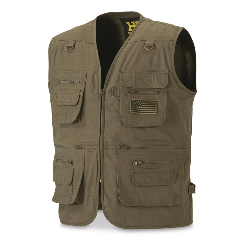 HQ ISSUE Concealed Carry Vest for Men Olive Drab XL