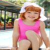 City Threads Girls One Piece Swimsuit UPF 50+ Comfortable Durable Soft Made in USA, Hot Pink, 12-18 Months view 3