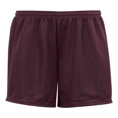 C2 Sport Mesh Youth Shorts XS Maroon