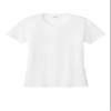 SPORT-TEK Women's PosiCharge Competitor Tee | Athletic Fit Workout T-Shirt, Spring & Summer Gym Fashion White view 1