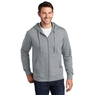Port & Company Fleece Full-Zip Hooded Sweatshirt
