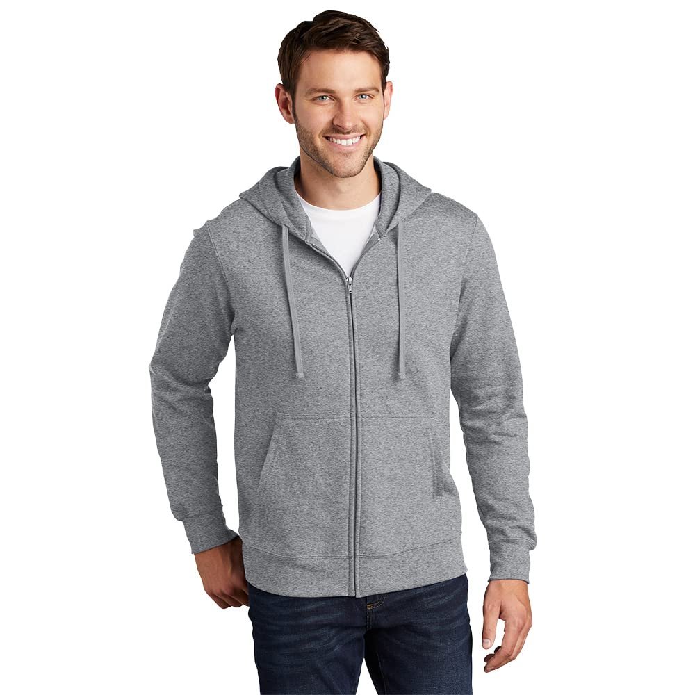 Port & Company Fleece Full-Zip Hooded Sweatshirt