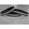 40 Adult and 60 Youth Thin Gray Line Wristbands view 2