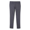 French Toast Girls' Slim Fit Stretch Twill Pant, Heather Gray, 7 view 2