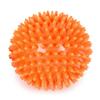 Yoga Studio Spikey Massage Ball  Orange, 9cm Stress Ball for Trigger Point Therapy, Myofascial Release, Plantar Fasciitis. Therapeutic Accessories view 1
