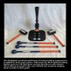 Sledgebats SB-21 Training Bat, Red/White view 2