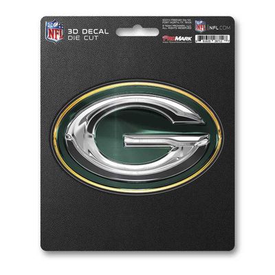 FANMATS 62775 Green Bay Packers 3D Decal Sticker