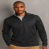 Port Authority Men's Vertical Texture Quarter-Zip Pullover view 2