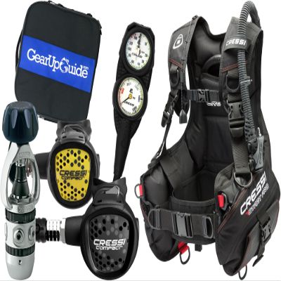 CRESSI Gear Up Start Pro Donatello C2 Scuba Pack Scuba Sets, M