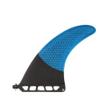 UPSURF Longboard Fins, Fiberglass+Honeycomb+Carbon, Professional Surfboard Fins (Blue, 8 inch) view 2