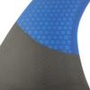 UPSURF Longboard Fins, Fiberglass+Honeycomb+Carbon, Professional Surfboard Fins (Blue, 8 inch) view 3