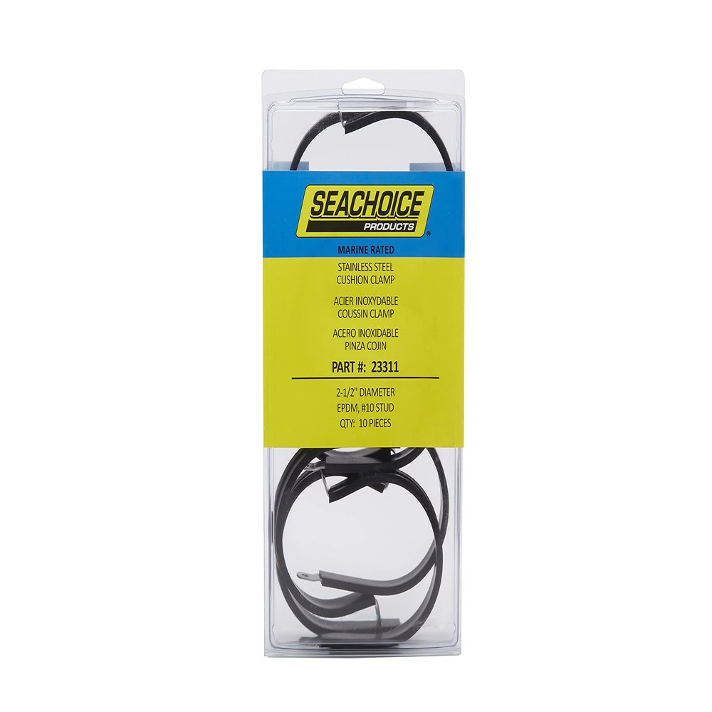 Seachoice Stainless Steel Cushion Cable Clamp, 2-1/2 in.