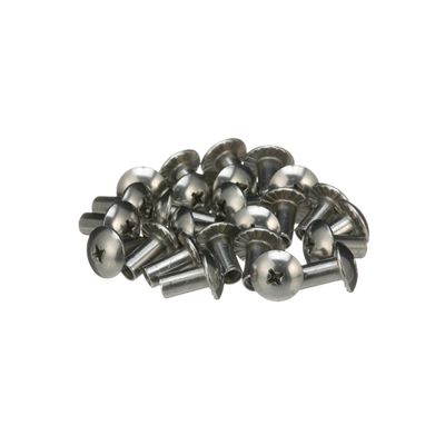Seachoice 18-8 Stainless Steel Phillips Barrel Nuts w/Truss Head, 10-24 X 1/2 in., Pack of 25