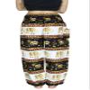 Banjamath Women's Smocked Waist Harem Hippie Boho Yoga Palazzo Casual Pants (M,Elephant Gold) view 4