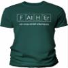 Father an Essential Element - Science Dad Shirt for Men - F/Forest-4X view 1