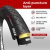 Fincci Pair 700x35c Tire Foldable 37-622 with 1mm Antipuncture Protection for Cycle Road Mountain MTB Hybrid Touring Electric Bike Bicycle with 700 x 35c Tires - Pack of 2 view 4