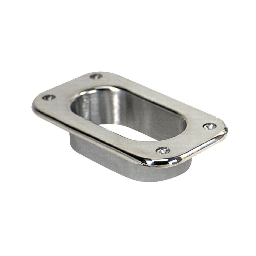 Whitecap Hawse Pipe - 316 Stainless Steel - 4" x 2"