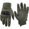 WTACTFUL Touchscreen Motorcycle Tactical Gloves for Men for Airsoft Paintball Cycling Motorbike MTB Bike ATV Hunting Hiking Riding Work Outdoor Sport Work Gloves Green Medium view 1