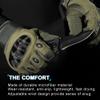 WTACTFUL Touchscreen Motorcycle Tactical Gloves for Men for Airsoft Paintball Cycling Motorbike MTB Bike ATV Hunting Hiking Riding Work Outdoor Sport Work Gloves Green Medium view 4