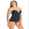Freya Women's Swim Back to Black Deco Underwire Tankini Swim Top view 4