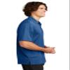 SPORT-TEK Unisex Dri-Mesh Polo | Short Sleeve Collared Shirt for Men & Women, Classic Fit Top for Work, Tennis & Golf Royal view 2