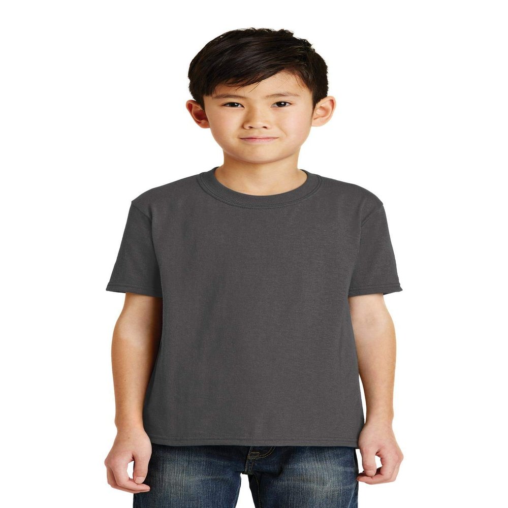 Port & Company - Youth Core Blend Tee XL Charcoal