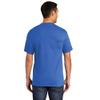 Port & Company Tall Core Blend Pocket Tee 4XLT Royal view 2