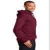 Port & Company Tall Essential Fleece Pullover Hooded Sweatshirt XLT Cardinal view 2