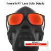Mryok+ Polarized Replacement Lenses for Oakley Felon - Fire Red view 3