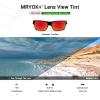Mryok+ Polarized Replacement Lenses for Oakley Felon - Fire Red view 4