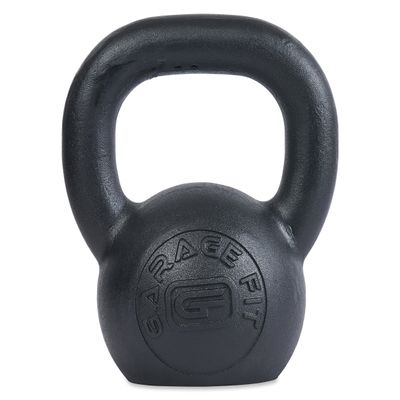 Garage Fit Kettlebells for Crossfit with LB and KG Markings (8kg / 17 lbs)