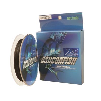 Ashconfish Braided Fishing Line-8 Strands Super Strong PE Fishing Wire 500M/547Yards Multifilament Fishing String Ultra Power Heavy Tensile for Saltwater & Freshwater 70LB Black