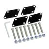 Suspenz Stand Up Paddle Board Expansion Plates (MG Black) to Make a Double Wall Storage Rack for Hanging 2 SUPs and Surfboards (31-5504) view 1