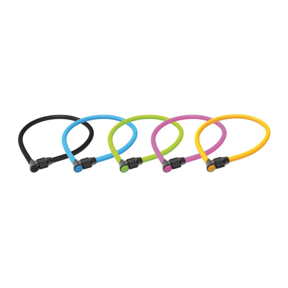 OnGuard Cable Lock Combo 60cm x 6mm Mixed Colours (x10)