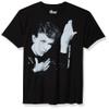Liquid Blue Men's David Bowie Heroes Short Sleeve T-Shirt Shirt, Black, X-Large view 1