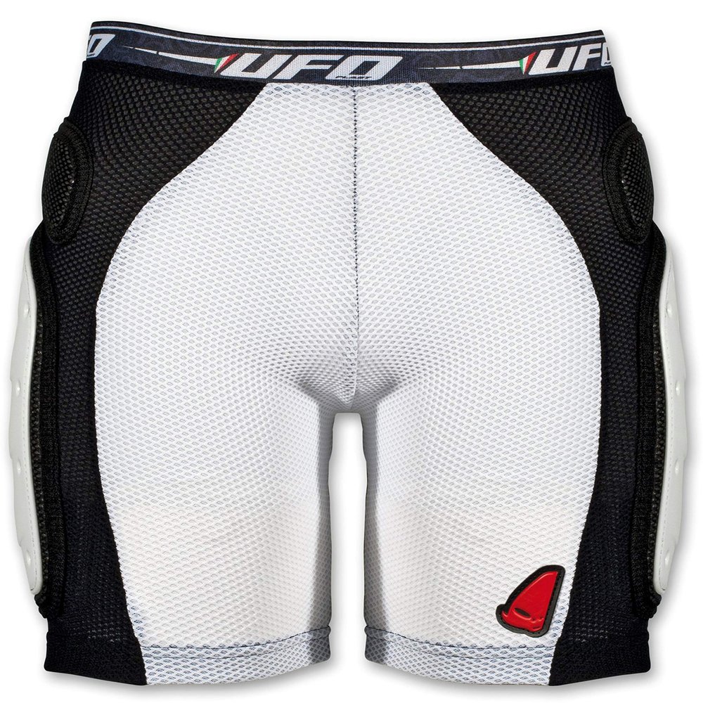UFO PLAST PI06281 Made in Italy Plastic Padded Shorts/Size: XL/Color: Black