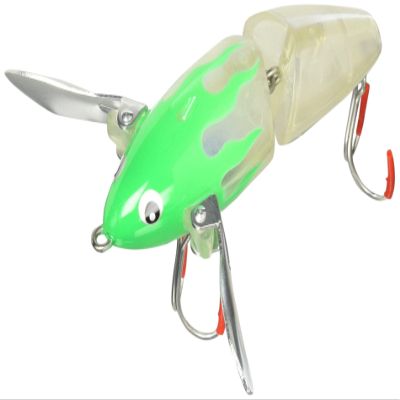 Smith LTD Noisy Jitler Silent 3.2 inches (82 mm), 0.6 oz (18 g), RC Green/Pearl #52 Lure