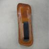 Azula Gun Holsters Springfield XDS 40 Leather Clip On OWB Belt Magazine Mag Pouch CCW TAN USA view 2